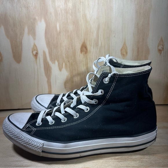Converse Black High-Top Sneakers Men’s Size 12 - Picture 1 of 7